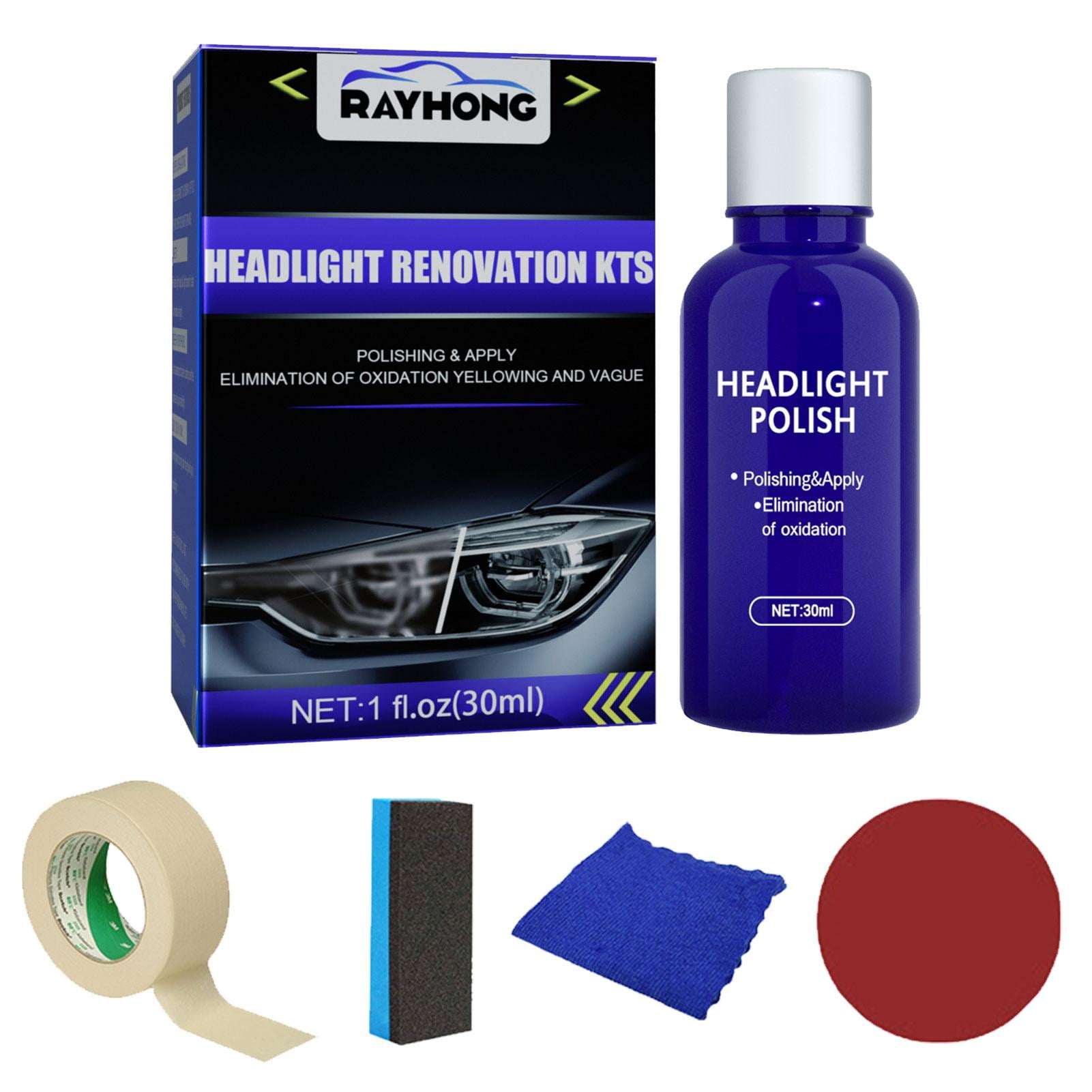 huoge Headlight Restoration Kit Headlight Polishing Kit Headlight