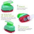 thumbnail image 3 of Hexagon Paper Punch, 1 Inch Hexagon Punches for Paper Crafts, Hole Punch for Making Scrapbook Layout, Memory Books, Wedding Cards, Journals, Gift Tags, Homemade Confetti, 3 of 7