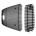 thumbnail image 2 of APS 2000-2004 Ford Excursion With Logo Show Black Stainless Steel Billet Grille 8x6 horizontal billet, 2 of 2