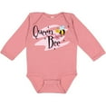 thumbnail image 3 of Inktastic Queen Bee Girls Long Sleeve Baby Bodysuit, 3 of 5