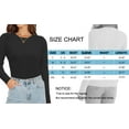 thumbnail image 5 of MOSHU Womens Sweaters Ribbed Knit Long Sleeve Shirts Slim Fit Pullover Sweaters for Women Crewneck Tunic Tops, 5 of 6