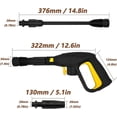 thumbnail image 2 of 2100 PSI Trigger Gun Kit,Gun Handle with Rotating Lance,High Pressure Gun for Karcher K2 K3 K4 K5 K7 Quick Hose System, 2 of 4