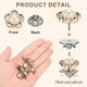 thumbnail image 3 of 10 Conjuntos de Botones de Broche, Botones de 11.5 mm Sin Coser, Broches Desmontables para Ropa, Blusas, Abrigos (Negro), 3 of 7