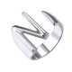 thumbnail image 1 of Anillo de moda para mujer, anillo de pareja, anillo de apertura de 26 letras, joyería Wmkox8yi  sjalhkljlk2539, 1 of 1