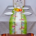 thumbnail image 4 of Easter Eggs Rabbit Ears Grass Table Runner Wedding Table ration Home r Kitchen Table Runners And Placemats, 4 of 7