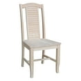 thumbnail image 6 of International Concepts Seaside Solid Wood Chairs - Set of 2 - Unfinished, 6 of 11