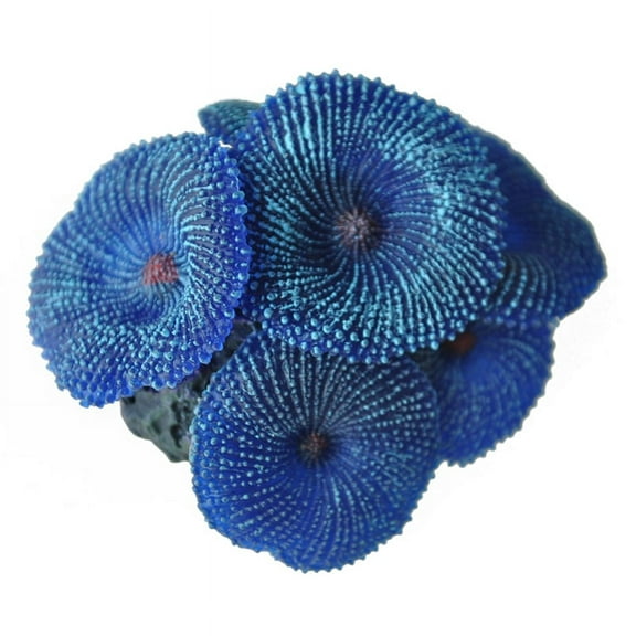 Biudunm Aquarium plant artificial coral blue