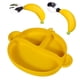 thumbnail image 2 of Juego de Platos con Ventosa, Diseño Antideslizante, Compartimentos Separados para Alimentos, Fácil de Alimentar, Apto para Lavavajillas y Microondas, Irrompible, Ideal para Quienes Comen Sol, 2 of 5