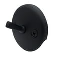 thumbnail image 6 of Westbrass D330-62 3-1/8" Trip Lever Overflow Faceplate and Screws, Matte Black, 6 of 7