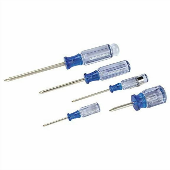 Craftsman Acetate Screwdriver Set, 5 Piece