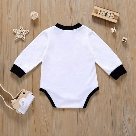 

Aayomet Jumpsuit For Baby Boy Baby Unisex Baby Cotton Coveralls White 6-12 Months
