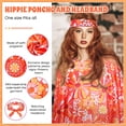 thumbnail image 2 of Set de Accesorios de Disfraz Hippie Hicarer para Mujeres y Niñas x6, 2 of 7