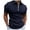 Navy, variant on Krdevn Mens Shirts - Men's Short Sleeve T Shirt Summer Casual Solid Holiday Shirts Tops,Mens Fall Shirts,Color:White,Size:XXL
