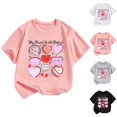 thumbnail image 4 of Shadoumai Girl's Graphic Tees Short Sleeve Crewneck T Shirts Casual Summer Tops Cute Preppy Clothes, 4 of 4
