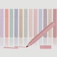 thumbnail image 3 of LNGOOR 12pcs Morandi Aesthetic Square Highlighters Pens  Mild Soft Chisel Tip Marker Pen Pastel Highlighters No Bleed  Quick Dry for Journaling Note Taking School Stationery Supplies, 3 of 7