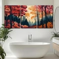 thumbnail image 4 of Fall Tree Art,Canvas Wall Art,Forest Wall Decor,3 Piece Wall Decor,Wall Pictures for Living Room,Bathroom,Office,Bedroom,House Warming Gifts（Only canvas）, 4 of 6