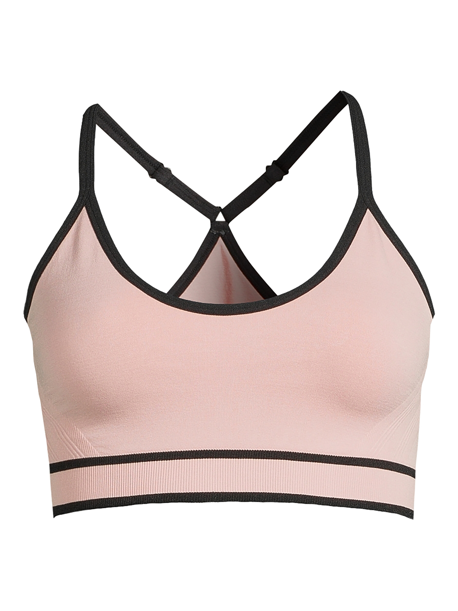 Avia Seamless Low Support Sports Bra – Breathable, Moisture Wicking, Nylon/Spandex