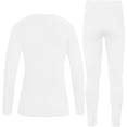 thumbnail image 2 of Roadbox Thermal Underwear Sets for Women, Long Johns Fleece Lined Top & Bottom, Warm Skiing Base Layer Cold Weather Winter, 2 of 5