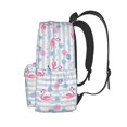 thumbnail image 3 of Disketp Flamingo and Pineapple Mochila Escolar de Gran Capacidad y Peso Ligero, Mochila de Viaje Ideal para Escuela, Trabajo y Uso Diario, Cómoda y con Estilo, 3 of 8