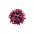 thumbnail image 2 of VINOIC Artificial Boxwood Topiary Ball Eco-Friendly Lifelike Greenery Plants 7.87 Inch for Outdoor Walkways Porch Decor Clean Look, Rose Red, 2 of 9