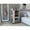 Gray, variant on Elegant Gray Bar Cart With - Add A Natural Element Modern Open Shelves Display Your Barware Visibly