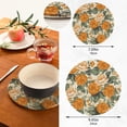 thumbnail image 3 of FREEAMG Rose Round Trivets Pot Holders 2 Pcs, Heat Resistant Cotton Thread Weave Trivets for Hot Dishes, Cooking, Baking, Farmhouse, Kitchen Decor, 3 of 7