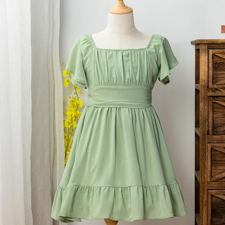 short green graduation dress Green Beaded Lace Short Prom Dress with Straps, Short Green Lace Forma –  abcprom