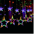 thumbnail image 2 of Serie Navideña Cortina Luz Led Estrella Estrella, 2 of 5