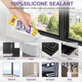 thumbnail image 3 of Sellador de silicón Lustrion 150 mL 100% impermeable y flexible, 3 of 6