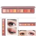 thumbnail image 4 of de jos, 9 colores, natural para ojos, mezclable, profesion, portátil, de larga duración, a prueba de sudor, , Un color Yinane Paleta de sombras de ojos, 4 of 8