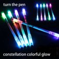 thumbnail image 3 of Plastic Spinning Pen Portable Reusable Reusable Spinning Ball-Point Pen Adult Children Pressure Relief Fingertip Toy Christmas Gift Plaything Random Color 1Pc, 3 of 8