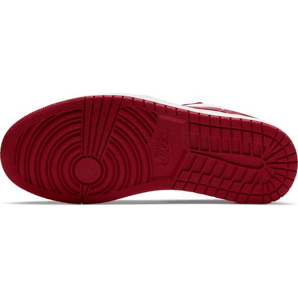 Nike Mens Air Jordan 1 Low "Gym Red" Basketball Sneakers (8) - image 4 of 5