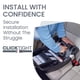 thumbnail image 4 of Britax Willow Brook Baby Travel System, Infant Car Seat and Stroller Combo with Aspen Base, ClickTight Technology, RightSize System and 4 Ways to Stroll, Onyx Glacier, 4 of 5