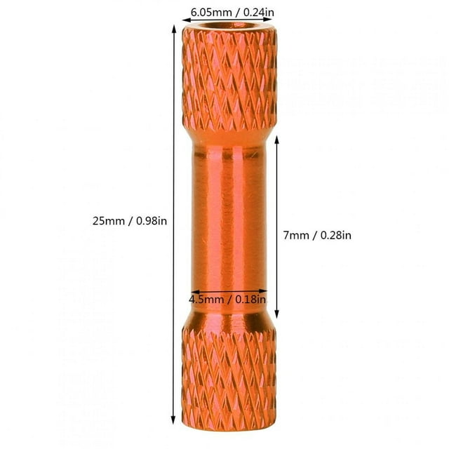 Loewten 10 Pcs Standoff M3x25mm Anodized Aluminum Alloy Female Thread Column Balanced Spacer For Quadcopter,Quadcopter Standoff,M3 Standoff