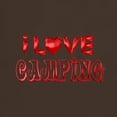 thumbnail image 3 of CafePress - I Love Camping T Shirt - Men's Classic Graphic Cotton T-Shirt, 3 of 4