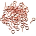 thumbnail image 2 of Venta Al Por Mayor, Alfileres de Ojo de Tornillo Chapados en Metal de 16mm, Ojales, 50 Uds., Suministro de Fabricación de Joyas Soledad Pasador de ojo de tornillo, 2 of 9