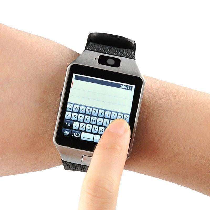 dz09 single sim smart watch phone