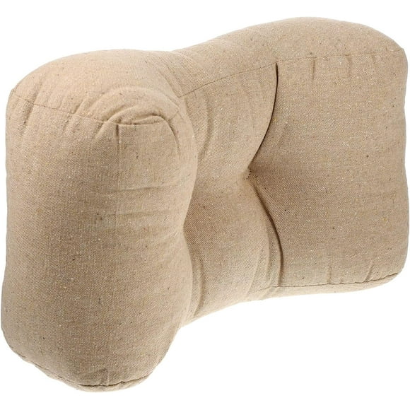 Nvzi Almohadas lumbares para acampar, mochilas, almohadas de playa,almohadas para la espalda baja, almohadas protectoras lumbares, almohadas multifunción para el coche (caqui)