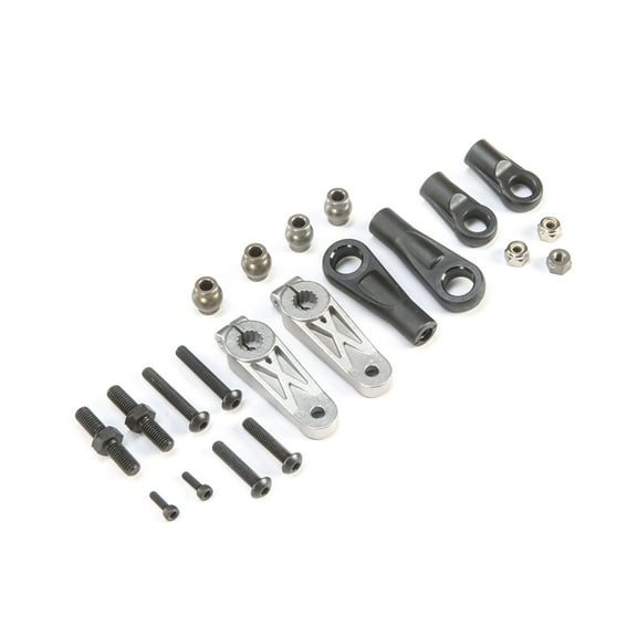 Team Losi Racing Dual Steering Linkage Kit 5T 5B TLR351007 Electric Car/Truck Option Parts