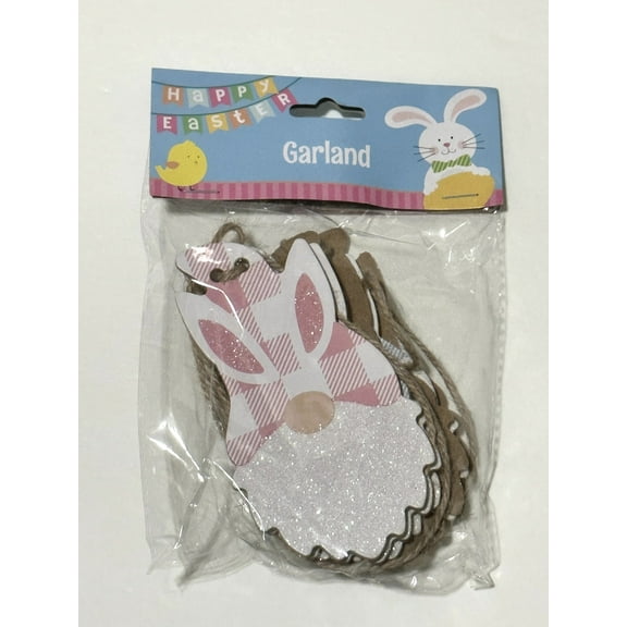 Easter Bunny Gnome garland