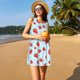 thumbnail image 3 of Balery Strawberry Vestidos de verano para mujer con estampado: vestido holgado sin mangas, vestido playero informal y cómodo para días calurosos., 3 of 7