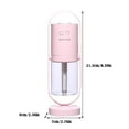 Scented Table Humidifier Function 230ml Super Silent Wireless LED Lamp Small for Teal Car