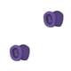 thumbnail image 2 of sweethay Almohadillas para los oídos, almohadillas para auriculares, protección auditiva montada en la cabeza, reemplazo de malla para Gamer Violeta 2Conjunto, 2 of 6