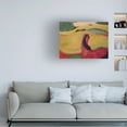 thumbnail image 2 of Trademark Fine Art Franz Marc Horse in a Landscape, 1910 Canvas Wall Art - 18x24, 2 of 5