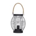 thumbnail image 1 of Battery Operated Cage Basket Style Night Light Modern Metal Table Lamp, 1 of 1