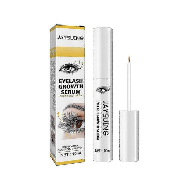 Jaysuing Eyelashe Essence Black Curly Long Thick Gentle Natural Beautiful Moisturizing Curling Eyelash Eyelashe Essence - 10Ml Boxed