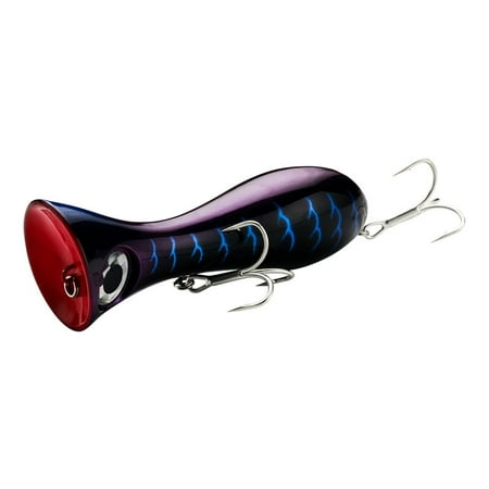 Lifelike Swimming Action Popper Tuna Lure Perfect Addition To Your Tackle Box D