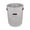 Gray, variant on 5 Gallon Fabric Aeration Pots with Harvest Flap, Heavy Duty Nonwoven Garden Planter Bags for Organic Vegetable Growing, Dark Green