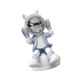 thumbnail image 4 of Figura de astronauta, estatua moderna, creativa, resistente al desgaste, adorno de mesa para B, 4 of 9