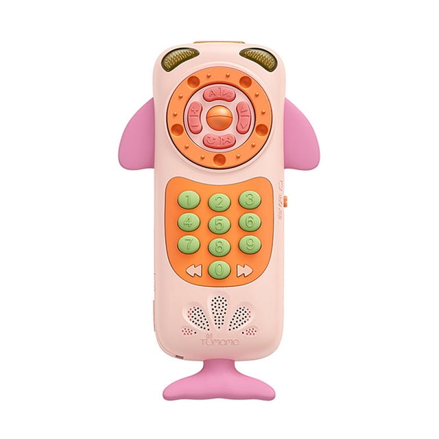Teléfono Móvil Para Bebé, Ballena, Música Educativa, Juguetes, Teléfono Móvil, Chico, Teléfono Educativo, Aprendizaje De Inglés, Teléfono Móvil seitruly FN003479-03